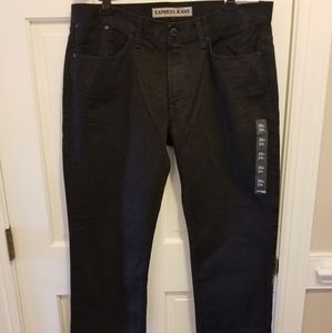 Men's Express Jean's, Black, 36Wx34L, NEW